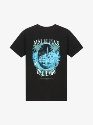 Malelions Relaxed Lago T-Shirt Black