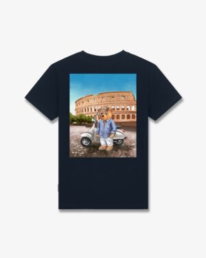 Baron Filou  Backprint T-Shirt CLXXI Navy