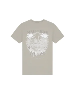 Malelions Relaxed Lago T-Shirt  Olive Green