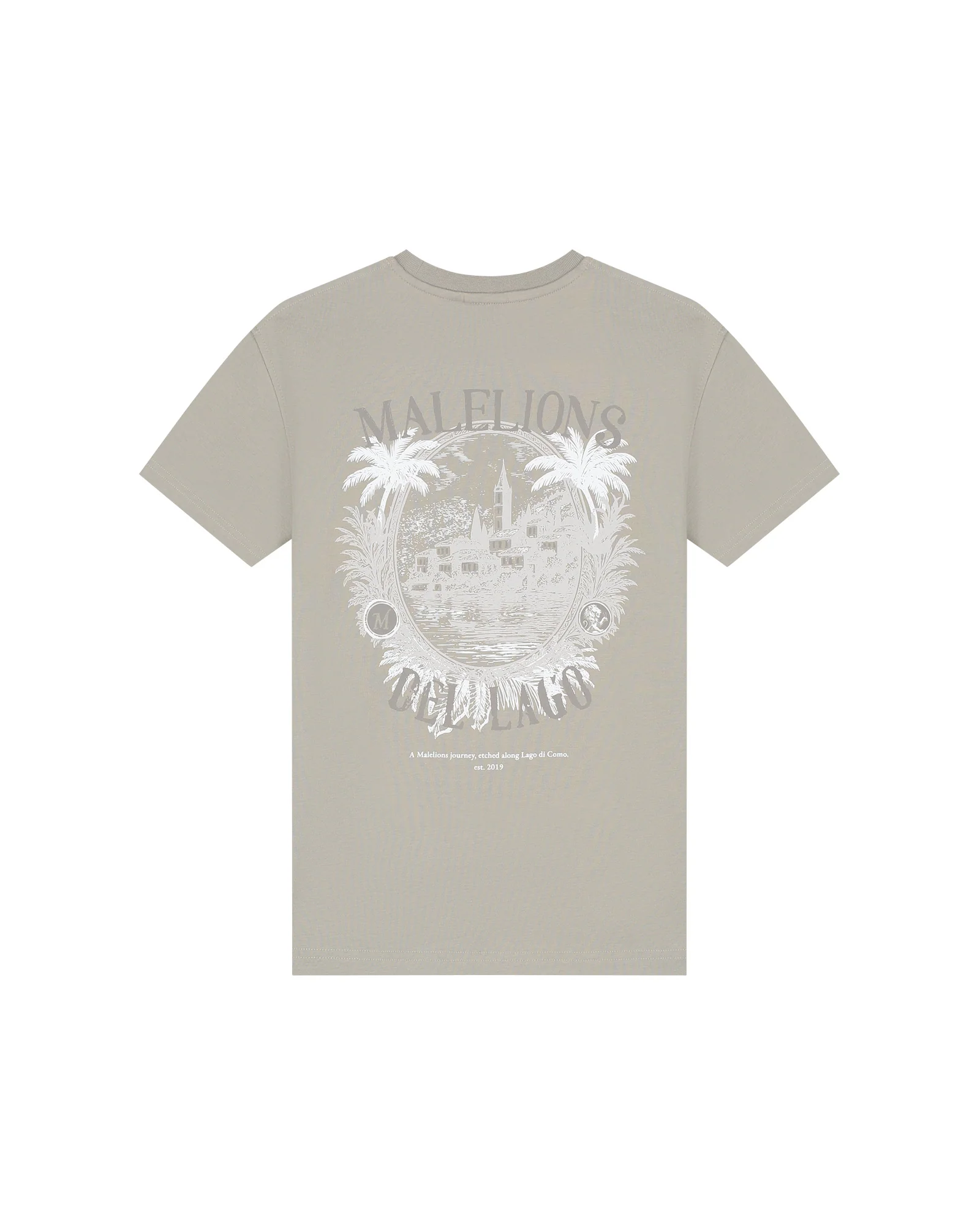 Malelions Relaxed Lago T-Shirt  Olive Green