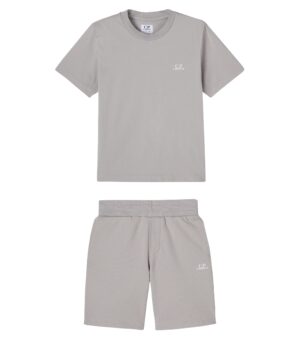 C.P. Company  T-shirt and shorts set grey