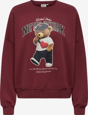 Only KOGLINDA Sweatshirt cabernet