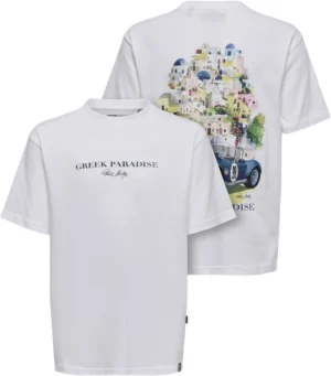 ONLY & SONS T-Shirt Greek Paradise