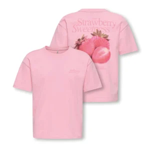 ONLY T-shirt KOGHELEN Strawberry