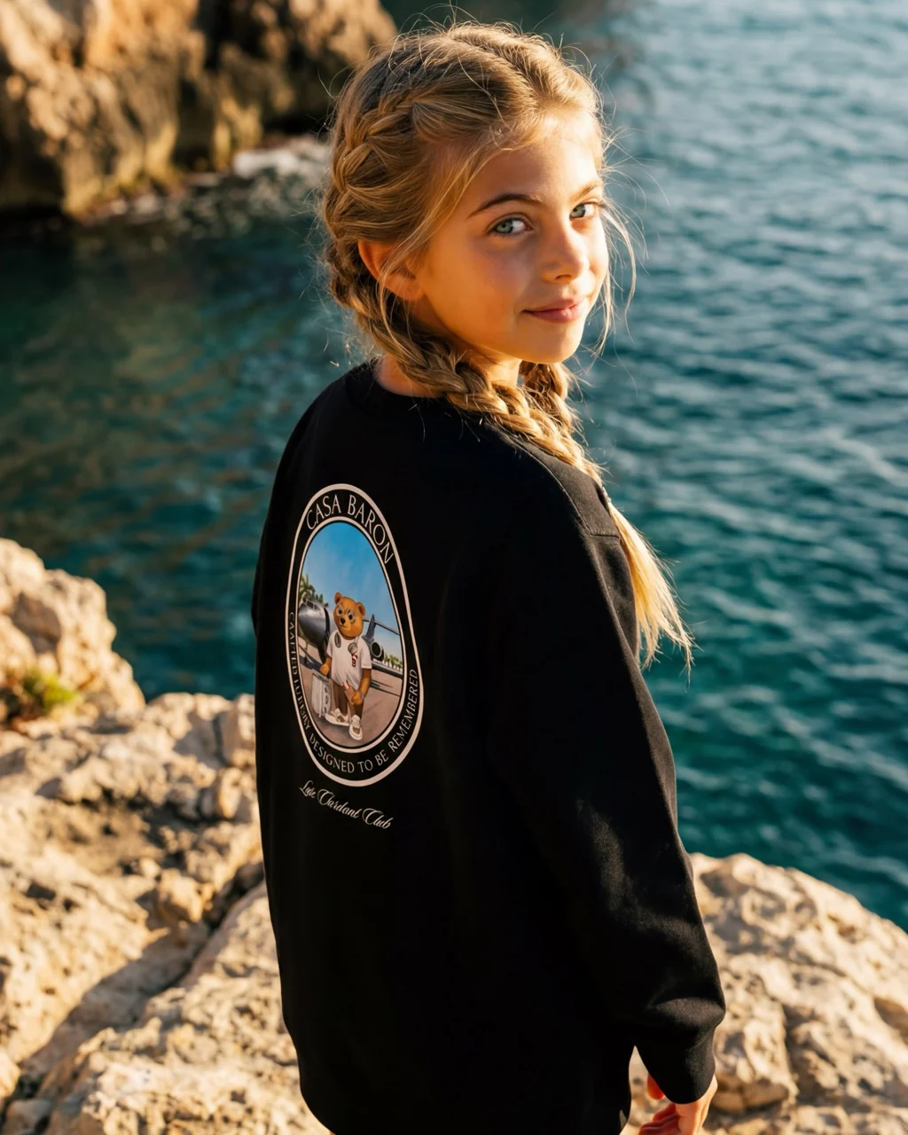 Baron Filou Oval Backprint Pullover CLVII
