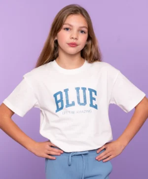 Geisha  T-shirt Blue