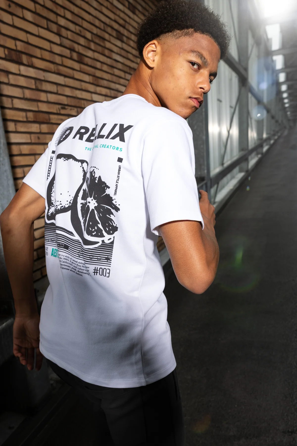 Rellix Oversized T-Shirt White