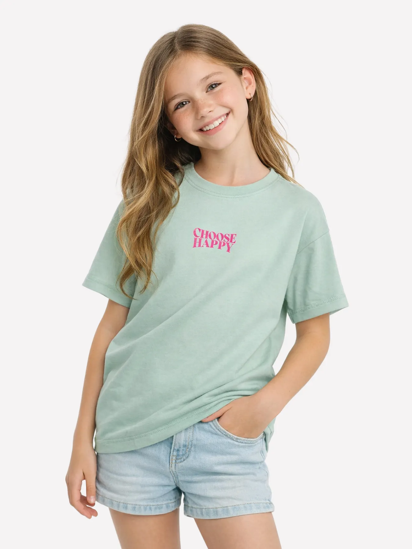 ONLY T-shirt KOGMANJA Aqua Foam - Afbeelding 2