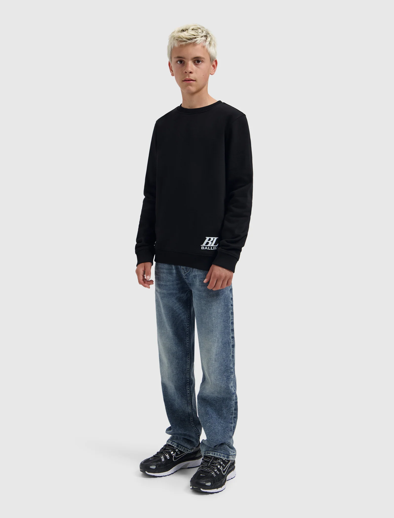 Ballin Crewneck Black 7304 - Afbeelding 2