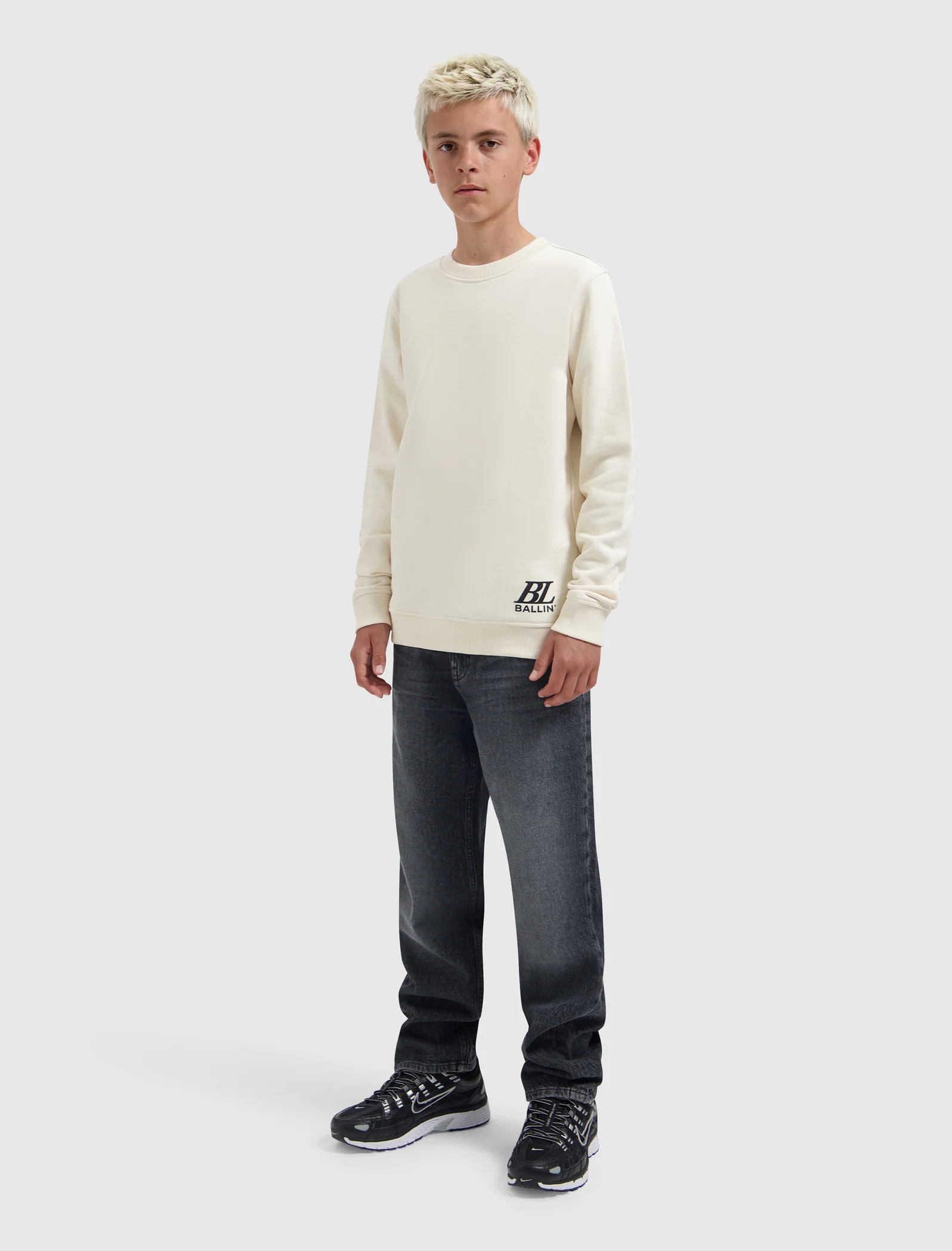 Ballin Crewneck Ecru 7304 - Afbeelding 2
