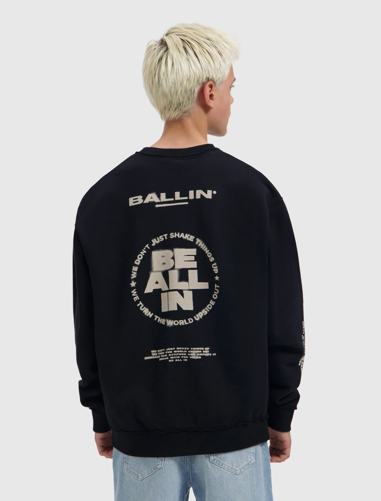 Ballin Backprint Crewneck 7322