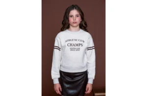Geisha Sweater Beige Melange/Brown