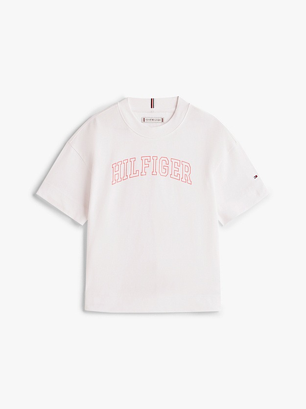 Tommy Hilfiger T-Shirt Varsity White - Afbeelding 2