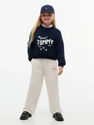 Tommy Hilfiger Relaxed fit trui Dark Blue