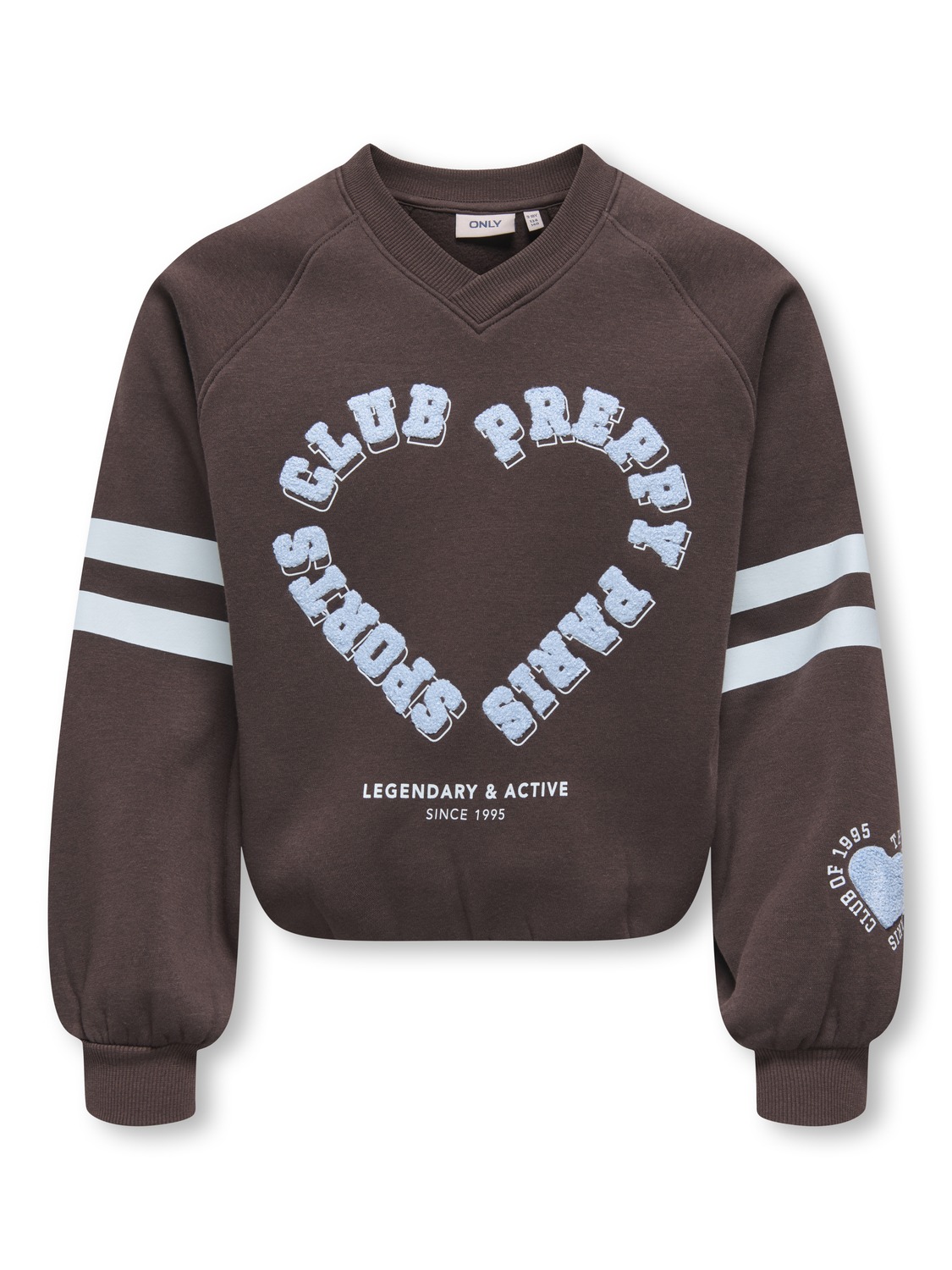 Only Sweatshirt KOGCOLETTA Brown