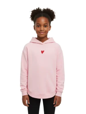 Only Hoody Sweatshirt Kogheart Rose