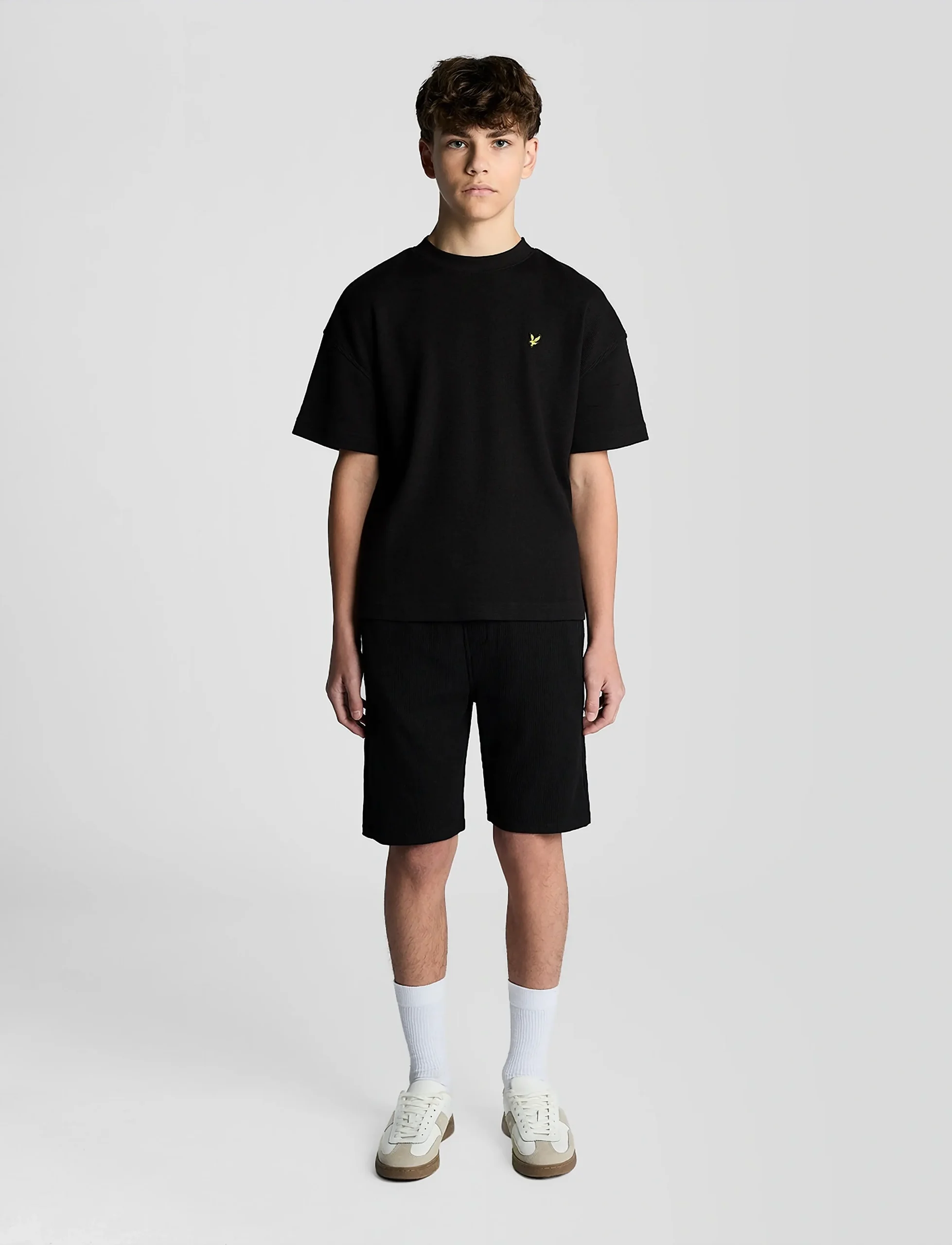 Lyle & Scott Set Waffle Black
