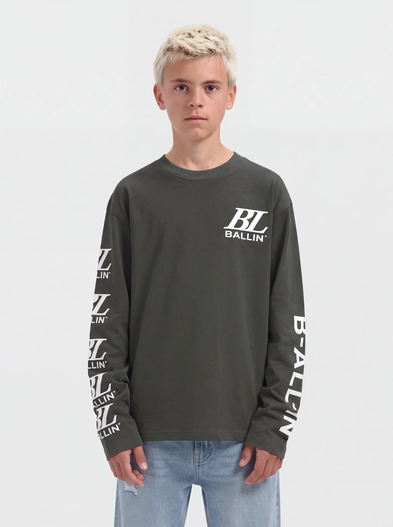 Ballin Monogram Longsleeve Green