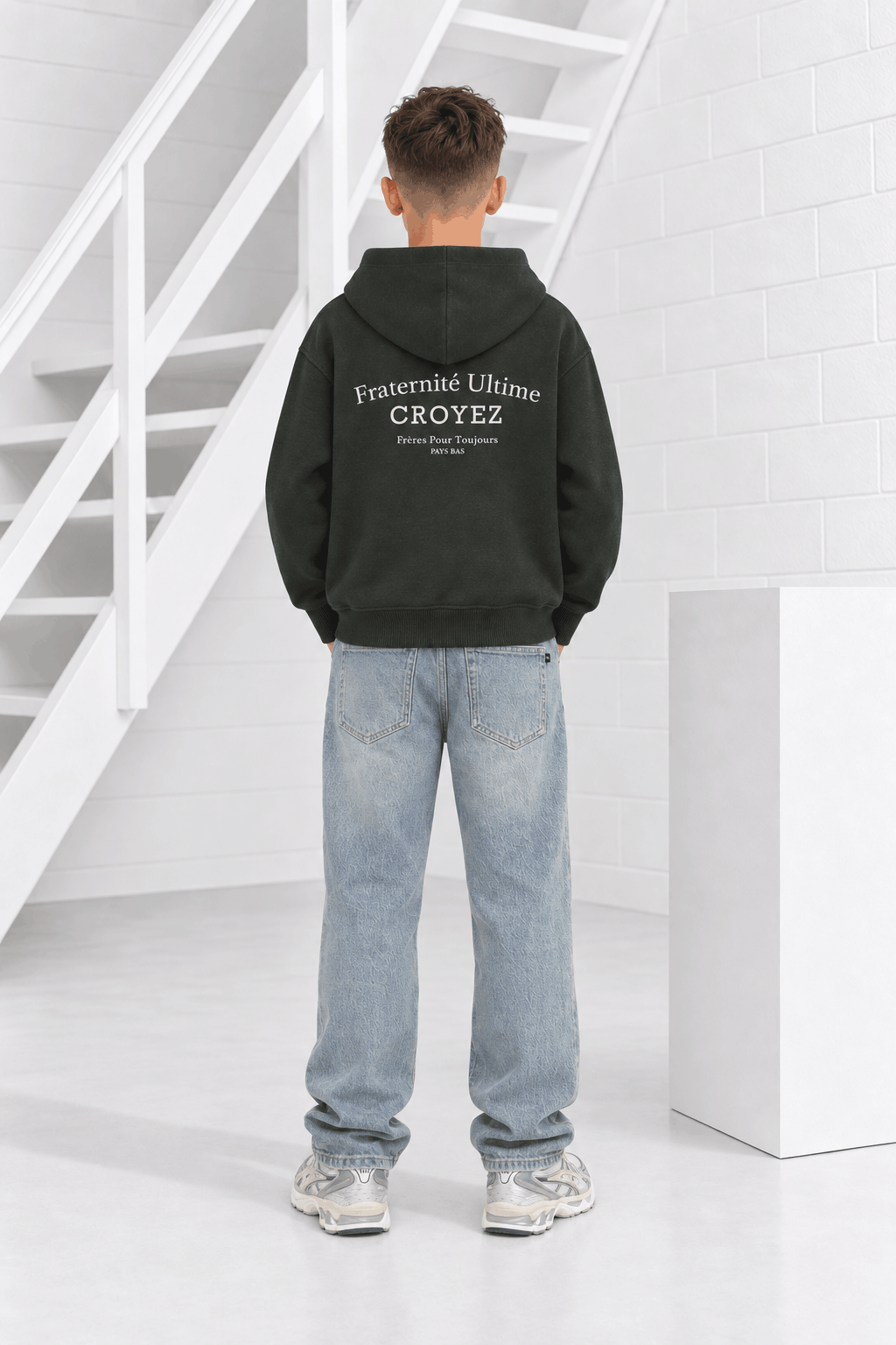 Croyez Fraternité Vest Dark Green - Afbeelding 2