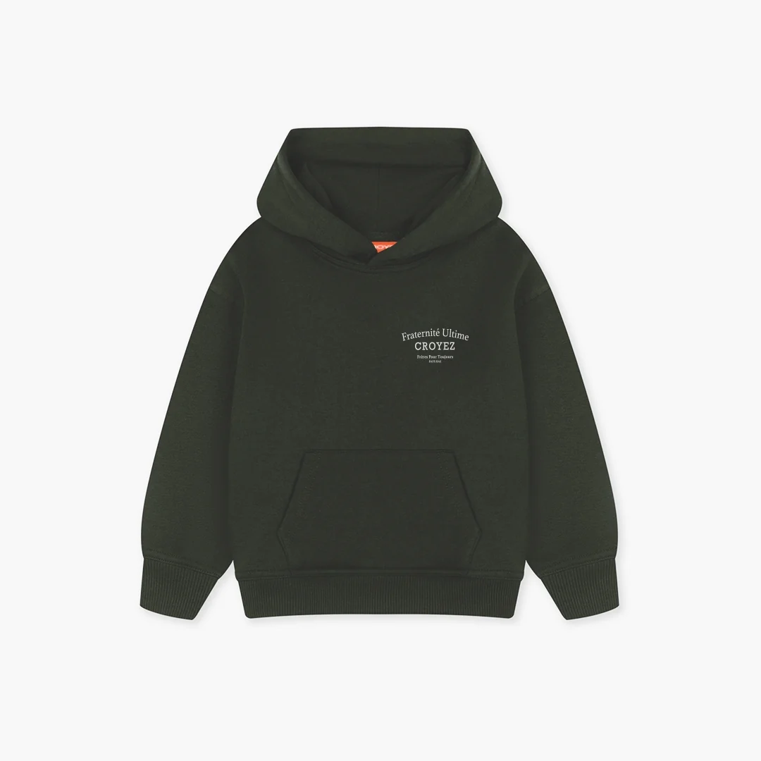 Croyez Fraternité Hoody Dark Green