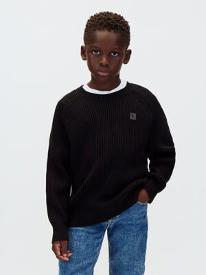 Calvin Klein Gebreide Trui Black
