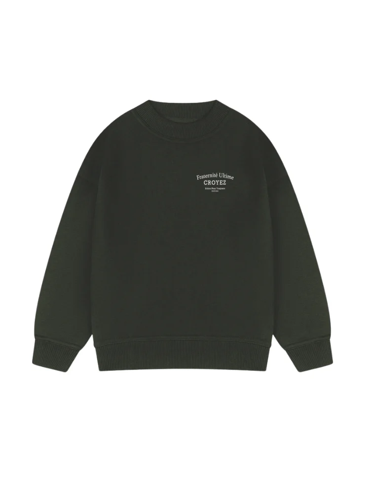 Croyez Fraternité Sweater Dark Green