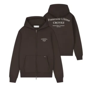 Croyez Fraternité Vest Brown